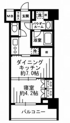 レジディア池尻大橋の物件間取画像